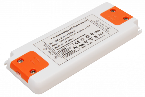 10 Stück - Flache LED Möbel Einbauleuchte Milena 12V - 3W - Mit 2 x LED Trafo und Verteiler