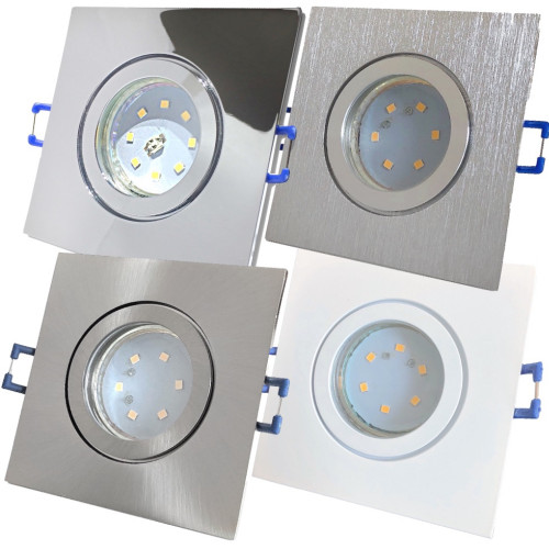 12Volt | SMD LED Bad Einbauleuchten IP44 | 3Watt | LED Trafo dabei