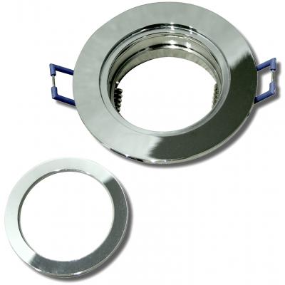 4er Set = 12Volt Bad Einbaustrahler Marina | IP44 | 5W | MCOB LED | inklusive LED Trafo 30Watt