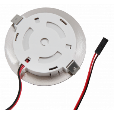 7 Stück Flache LED Möbel Einbaustrahler Mira - 12V - 2,4W - Loch 58 - 60mm