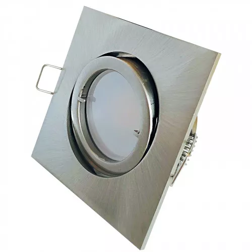 9 Watt LED Einbaustrahler Dario | 900 Lumen | 230Volt | Gu10 Fassung | IP20