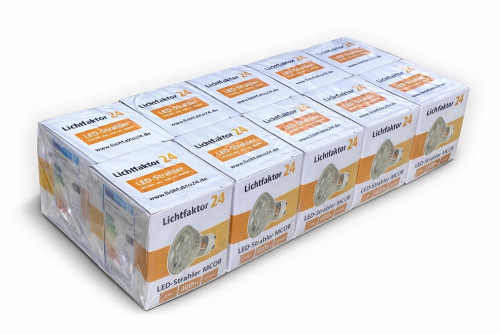 10er Set MCOB LED Leuchtmittel 230V - 5W - Neutralweiss 4000k