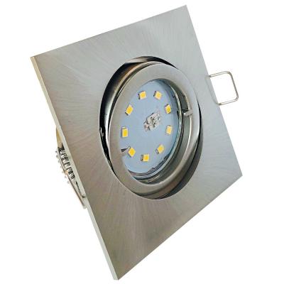 12Volt LED Einbaustrahler Dario | 5Watt | Gu5.3 Sockel | MR16 Fassung | Mit LED Transformator
