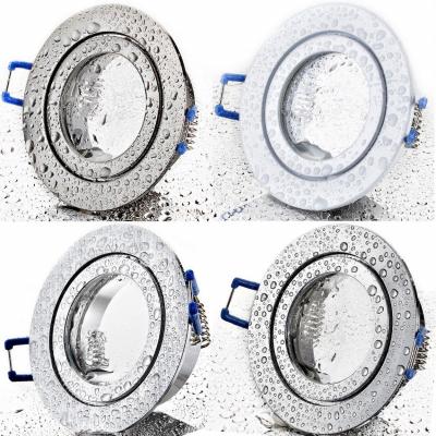 5er Set = 12Volt Bad Einbaustrahler Marina | IP44 | 3W | MCOB LED | inklusive LED Trafo 20Watt