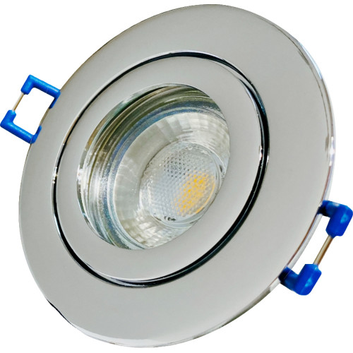5W LED Bad Einbauleuchte Marina 230 Volt / IP44 / Clipring / 400 Lumen
