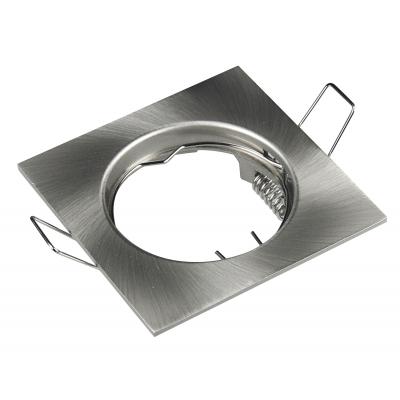 MCOB LED Einbaustrahler Tom / 230V / 5Watt / Eckig / Silber / Weiss