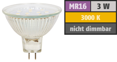 12Volt SMD LED Bad Einbaustrahler Marina | IP44 | 3 Watt | LED Trafo dabei