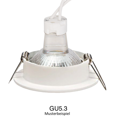 12Volt LED Einbaustrahler Tom | 3Watt | Gu5.3 Sockel | MR16 Fassung | Mit LED Transformator