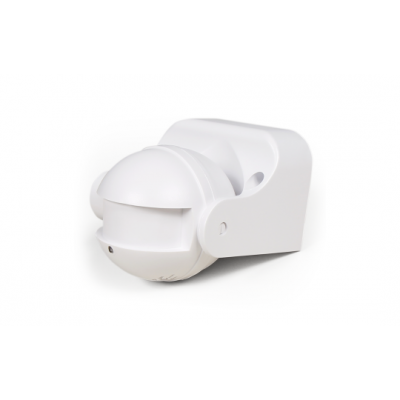 IR BEWEGUNGSMELDER 180°, 1.200W, IP44, WEISS, LED GEEIGNET