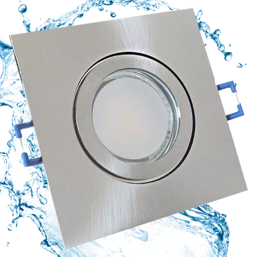 IP44 | SMD LED Einbauleuchten Marin | 9Watt | 230Volt | Quadratisch