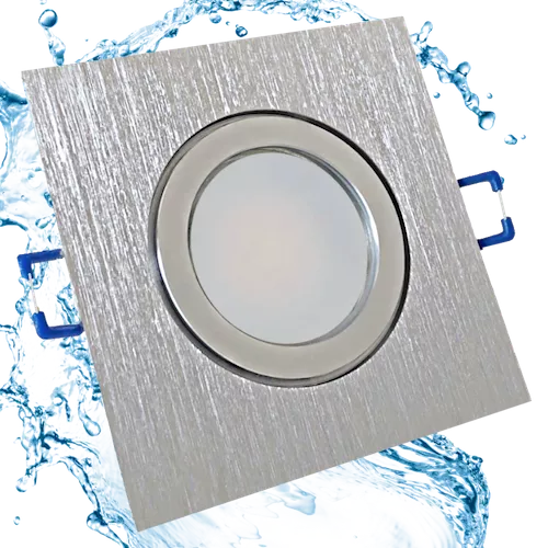 IP44 | SMD LED Einbauleuchten Marin | 9Watt | 230Volt | Quadratisch