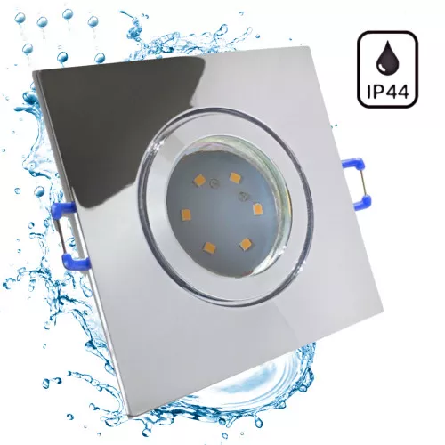 IP44 | SMD LED Einbauleuchten Marin | 5Watt | 230Volt | Quadratisch
