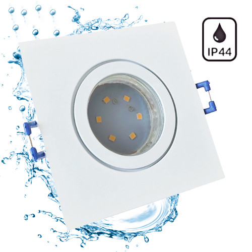 IP44 | SMD LED Einbauleuchten Marin | 5Watt | 230Volt | Quadratisch