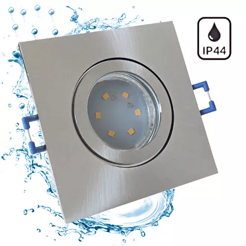 IP44 | SMD LED Einbauleuchten Marin | 7Watt | 230Volt | Quadratisch