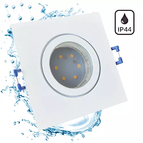 IP44 | SMD LED Einbauleuchten Marin | 7Watt | 230Volt | Quadratisch