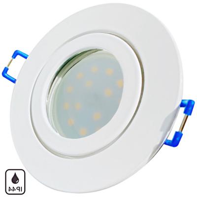 LED Einbaustrahler Marina / 230V / 3W / ET = 35mm / IP44 / Milchglas