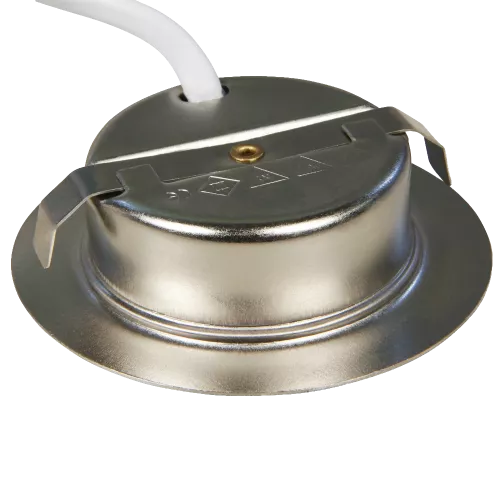 4er Set | Flache LED Möbel Einbauspots New Lina | 12V | 2W | LED Trafo | 72mm