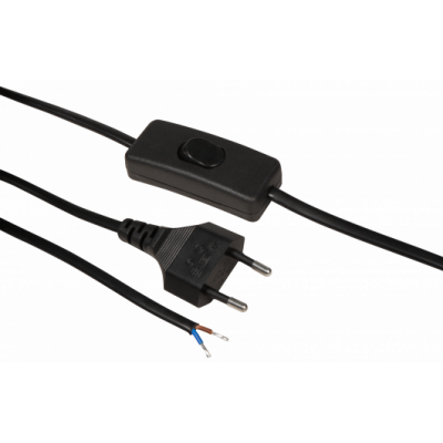 5er Set | Flache LED Möbel Einbauspots New Lina | 12V | 2W | LED Trafo | 230V Zuleitung mit Schnurschalter