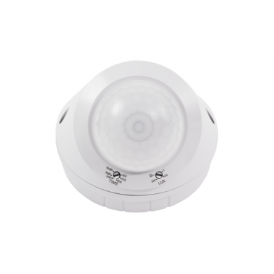 IR BEWEGUNGSMELDER , 360°, MAX. 800W, WEISS, LED GEEIGNET, IP65