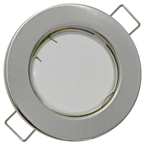 SMD LED Einbaustrahler Tom | 230Volt | 9 Watt | 900 Lumen | Silber