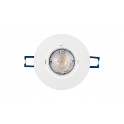 LED Einbauleuchte - 230V - 4.5W - 450Lumen - Weiss - Ø=90x25mm