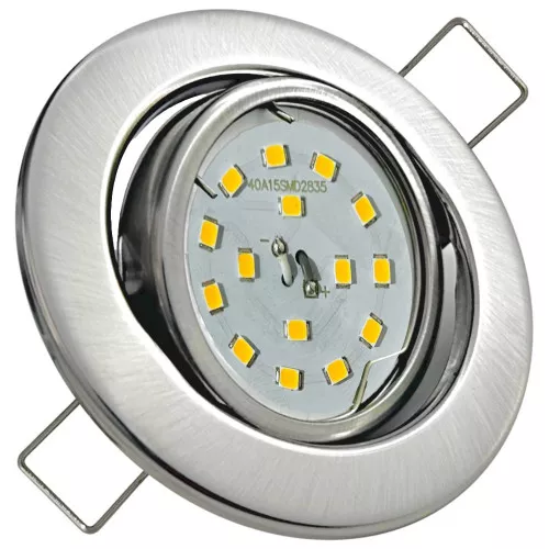 Flacher SMD LED Einbaustrahler Tomas | 230V | 5W | STEP DIMMBAR | ET=30mm