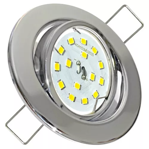 SMD LED Einbaustrahler Tomas / 230V / 7Watt / Schwenkbar / Rostfrei