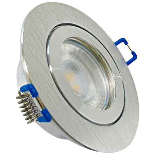 5er Set = 12Volt Bad Einbaustrahler Marina | IP44 | 5W | MCOB LED | inklusive LED Trafo 30Watt