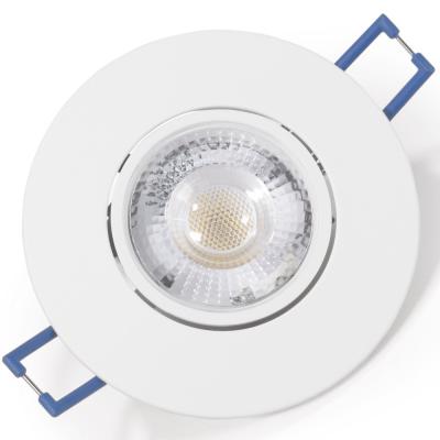 LED Einbauleuchte - 230V - 4.5W - 450Lumen - Weiss - Ø=90x25mm