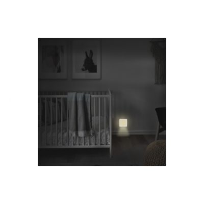 LED-NACHTLICHT MIT DÄMMERUNGSSENSOR, QUADRATISCH, 3014 LED X4