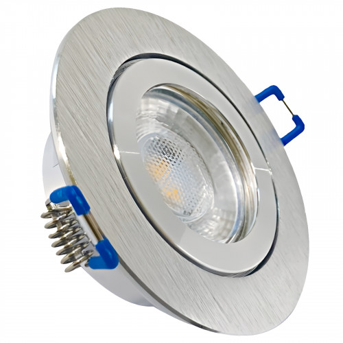 3er Set = 12Volt Bad Einbaustrahler Marina | IP44 | 5W | MCOB LED | inklusive LED Trafo 20Watt