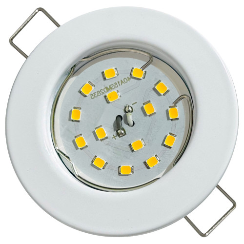 SMD LED Einbauspot Tom / 3 - Stufen Dimmbar per Lichtschalter / 230Volt / 5W