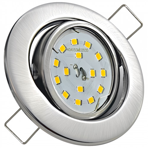 12Volt LED Einbaustrahler Tomas | 5Watt | Gu5.3 Sockel | MR16 Fassung | Mit LED Transformator