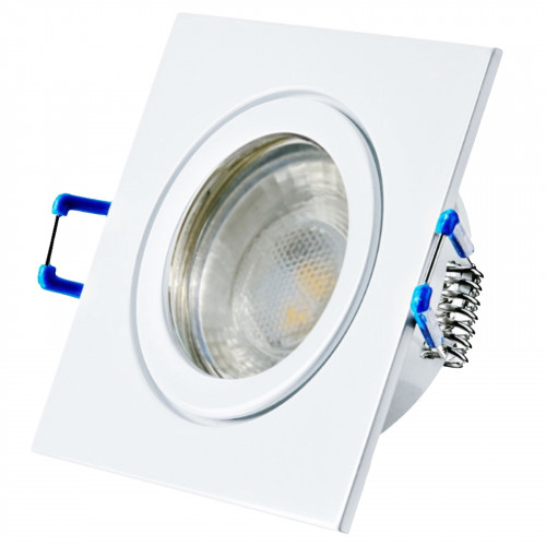 12V LED Einbaustrahler Set Marin IP44 5er Set 3W GU5.3 MR16 120cm AMP Kabel inkl. Trafo