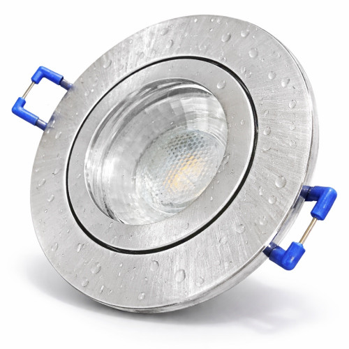 12Volt Bad Einbaustrahler Marina / IP44 / 3W / MCOB LED / Rund / inklusive LED Trafo
