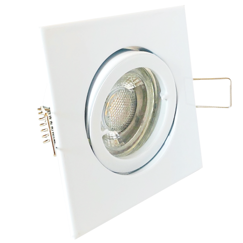 12Volt MCOB LED Einbaustrahler Dario | 5Watt | Gu5.3 Sockel | MR16 Fassung | Mit LED Trafo