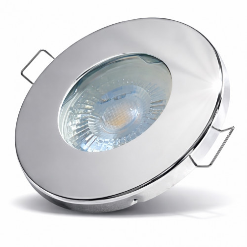 2er Set - LED Bad Einbaustrahler Aqua65 12V MR16 | IP65 | 3W 250lm | Mit LED Trafo