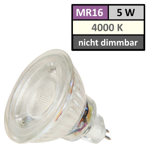 2er Set - LED Bad Einbaustrahler Aqua65 12V MR16 | IP65 | 5W 400lm | Mit LED Trafo