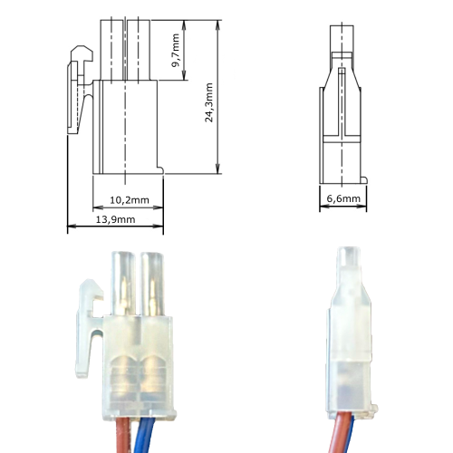 3er Set | Flache LED Möbel Einbauspots New Lina | 12V | 2W | LED Trafo | 72mm
