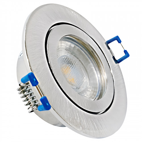 3W LED Bad Einbaustrahler Marina | 12V | IP44 | Rund | Klares Schutzglas | Ohne Transformator