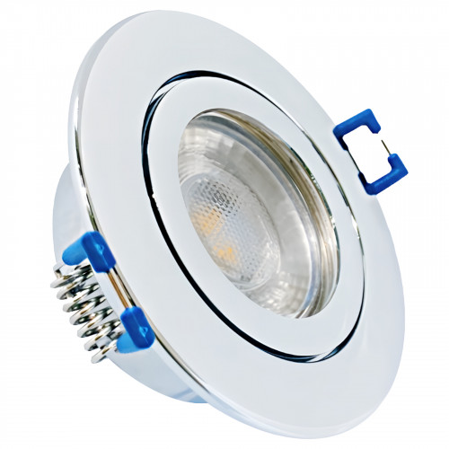 3W LED Bad Einbaustrahler Marina | 12V | IP44 | Rund | Klares Schutzglas | Ohne Transformator