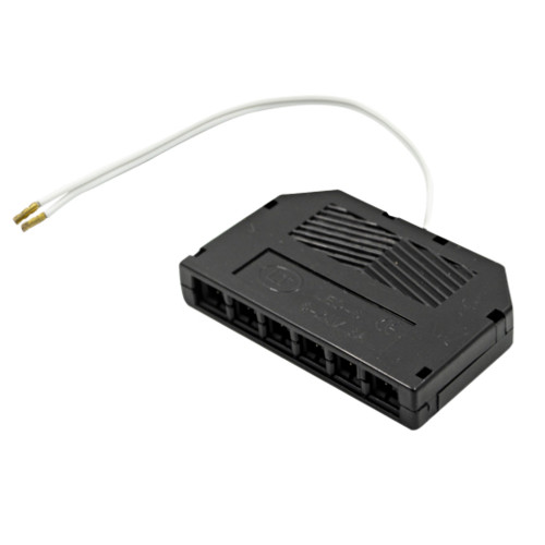 4 Stück - Flache LED Möbel Einbauleuchte Milena 12V - 3W - Mit LED Trafo und Verteiler