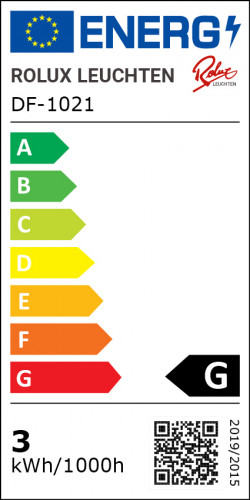 4 Stück LED Möbel Einbauleuchten 12V | 3W | Einbautiefe 12mm | Loch = 55 - 60 mm