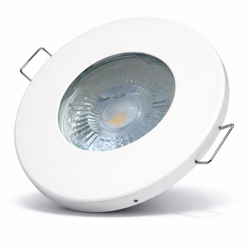 4er Set 3W LED Einbaustrahler IP65 12V inkl Trafo & 120cm Kabel
