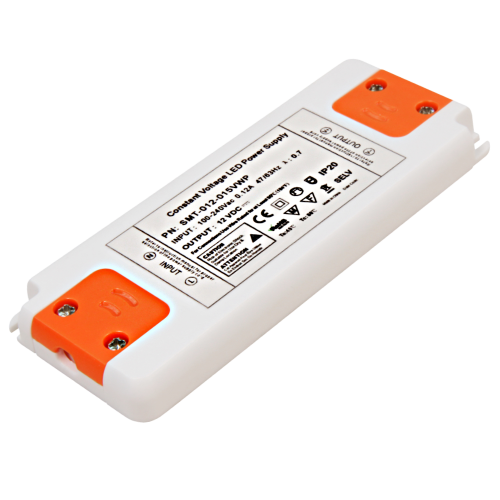 5er Set Flache LED Möbel Einbauspots Lina 12V - 3W - mit Dimmer und Fernbedienung