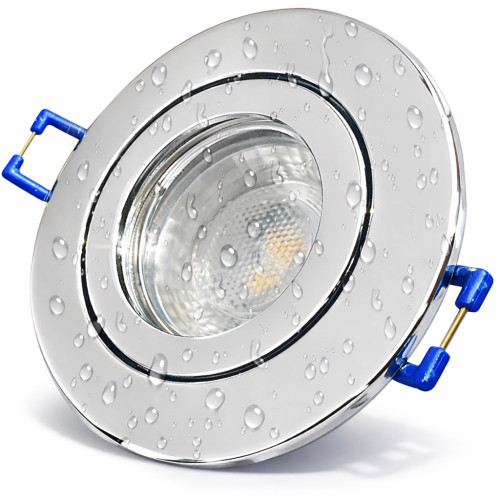 5W LED Bad Einbauleuchte Marina 230 Volt / IP44 / Clipring / 400 Lumen