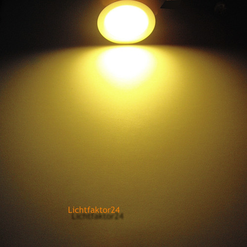 6er Set SMD Bodeneinbauspots 12Volt + 2 x LED Rundtrafo. Für Laminat, Parkett, Fliesen usw. Begehbar - IP67. Abwaschbar.