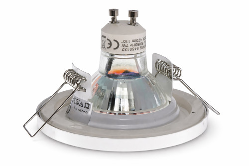 7W LED Bad Einbauleuchte 230V / Dimmbar / IP65 / 550Lumen / Warmweiss