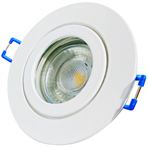 7W LED Bad Einbauleuchte Marina 230 Volt / IP44 / Clipring / 550 Lumen