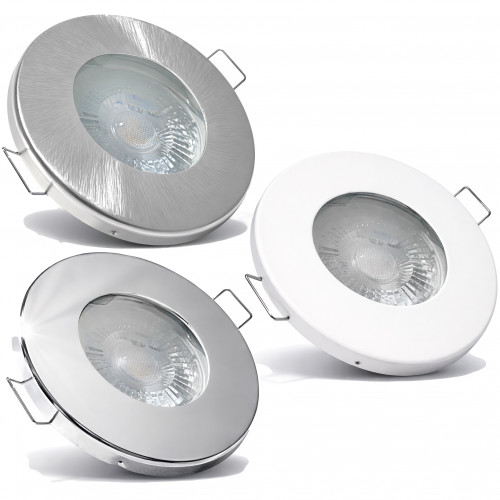 7Watt IP65 LED Badezimmer Einbauleuchte Aqua65 230V